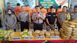Polda Lampung Ungkap Penyelundupan 60 Kg Sabu