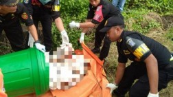 Polisi Dalami Penemuan Mayat Dalam Tong