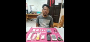 Polres Kampar Tangkap Pengedar Sabu Dan Daun Ganja Di Desa Ganting Salo