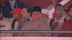 Prabowo Hadir di Monas, Karnaval HUT ke-81 RI Resmi Dimulai
