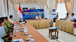 Prabowo Tiba di Kalbar, Langsung Pimpin Penanganan Karhutla