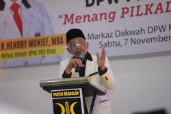 Presiden PKS Roadshow ke Riau, Instruksikan Aleg Turun Menangkan Calon di Pilkada