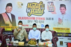 Presiden PKS Sampaikan 3 Kebiasaan Baru ‘New Normal’ Kader PKS di Acara Halal Bi Halal PKS Riau