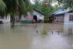 Puluhan Rumah Warga Simuelue Aceh Terendam Banjir