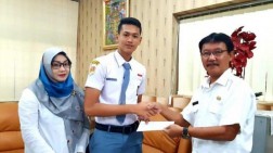 Punya Tubuh Menjulang Paskibraka Asal Sumut Arya Juna Fathan Pengin jadi Danpok 8 atau Pembentang