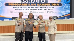 Pusdokkes Polri Tingkatkan Kemampuan Personel Polda Riau Tangani Barang Bukti DNA