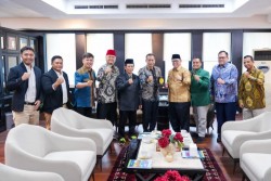 PW Mathla'ul Anwar Riau Audiensi dengan Menteri Koperasi, Undang Pembukaan Muswil 2026 di Pekanbaru