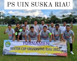 Rektor UR Cup 2022, Tim UIN Suska Riau Berhasil Kalahkan Tim UMRI