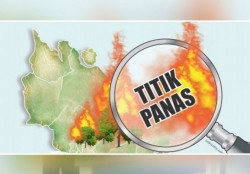 Riau Dikepung 30 Titik Panas