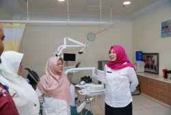 RSUD Bangkinang Terima Kunjungan Ketua TP PKK Kampar drg.Yusi Firdaus MM Bangkinang