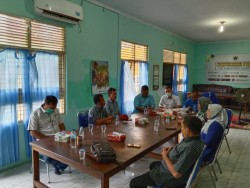 Sambangi PWI Kampar, Ardo Minta Kader Demokrat Jaga Hubungan Baik Dengan Wartawan