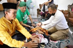 Sambangi Sunatan Massal Pujakesuma Dumai, Bupati Meranti Sampaikan Niatnya Maju Pilgubri 2024