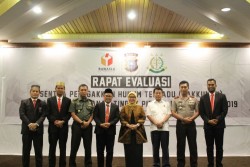 Sentra Gakkumdu Inhu Terbaik di Riau pada Penanganan Tindak Pidana Pemilu 2019