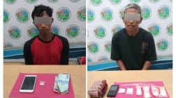 Si Istri Ditangkap Dua Bulan Lalu, Kini Anak dan Suaminya Diciduk karena Edarkan Sabu di Pelalawan