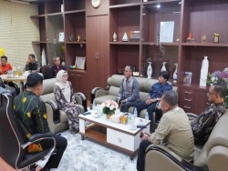 Sinergi Tingkatkan Mutu Pendidikan, Wabup Kampar Terima Kunjungan Tim Verval Kemendikdasmen