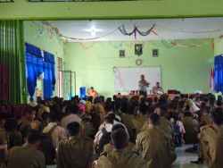 SMKN 1 Tambusai Libatkan Pihak Kepolisian pada Penutupan MPLS