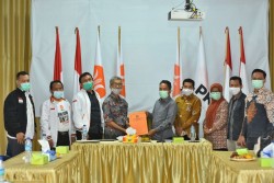 Sosialisasi dan Bangun Kerjasama, KPU Kunjungi DPD PKS Pekanbaru
