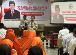 Sosialisasi Empat Pilar di Duri, Hendry Munief Jelaskan Konsep Negara Kesatuan