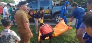 Sosok Mayat Tanpa Kepala dan Identitas Terdampar di Laut Alai Meranti