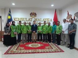 SPS Riau Bertemu Konsul Malaysia di Pekanbaru, Bincangkan Program Media dan Rencana Kerjasama