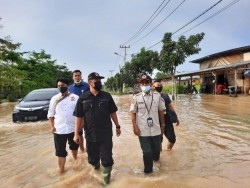 Sungai Sail Meluap, Hamdani Langsung Turun Ke Lokasi Banjir