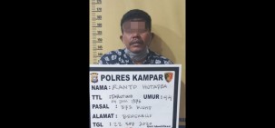 Supir Pemakai Narkoba Ini Gelapkan Minyak Sawit PT. BSN, Ditangkap Polisi di Inhu