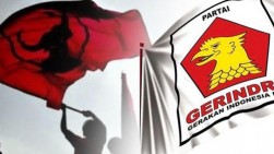 Survei Terbaru LSI Denny JA: PDI Perjuangan Melorot Gerindra Naik Tajam