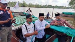 Syahrul Aidi Berkeliling Keritang dan Tanah Merah Inhil, Serap Aspirasi dan Silaturahmi Dengan Warga