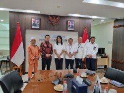 Syahrul Aidi Bertemu Wamen PU, Sampaikan Kondisi Desa Balung dan Pembangunan di Aliran Sungai Kampar