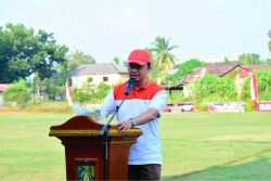 Syahrul Aidi Dorong Gala Desa Kuok Jadi Ajang Lahirkan Talenta Sepak Bola Kampar