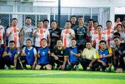 Syahrul Aidi Maazat dan Amal Fathullah Ikut Bertanding Turnamen Mini Soccer PWI Kampar Cup 2026