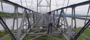 Syahrul Aidi Minta Kadis PUPR Riau Selesaikan Mangkraknya Jembatan Salo-Sipungguk