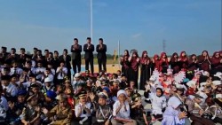 Syahrul Aidi Pimpin Upacara HUT RI di Hayfalah Boarding School, Berikut Pesan Kemerdekaannya