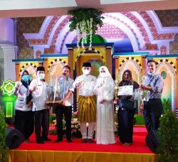 Tangkerang Selatan Kembali Raih Juara Umum MTQ Kec Bukit Raya Tahun 2021