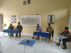 Tim Korwil Dikpora Tambang Monitoring ke SDN 006 Sungai Pinang