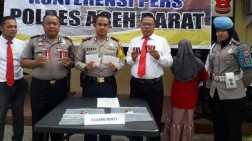 Tipu Sejumlah Keluarga Miskin, Wanita Muda Aceh Barat Ditangkap