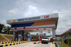 Tol Pekanbaru - Bangkinang Resmi Dibuka Besok, Walaupun Gratis Tetap Pakai E-Toll