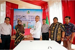 Unand Padang Miliki instalasi Air Siap Minum Kapasitas 100 Liter Per Detik