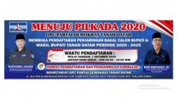 Untuk Tanah Datar Lebih Baik, DPC Demokrat Membuka Penjaringan Balon Bupati dan Wakil Bupati