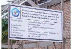 UPT SDN 012 Rantau Kasih Direvitalisasi, Siswa Tak Lagi Tempuh 30 Km