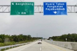 Usai Uji Coba, Perkiraan Tarif Tol Pekanbaru - Bangkinang Rp.35 Ribu