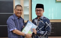 Wabup Inhil Curhat ke Syahrul Aidi, Keluhkan Kondisi Infrastruktur di Inhil