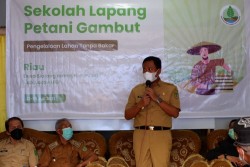 Wabup Rohil Buka Pelatihan SLPG Tingkat Provinsi Riau yang Ditaja BRGM RI