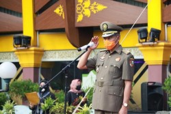Wawako Tekankan Satpol PP Menjadi Contoh masyarakat Dalam Penegakan Disiplin
